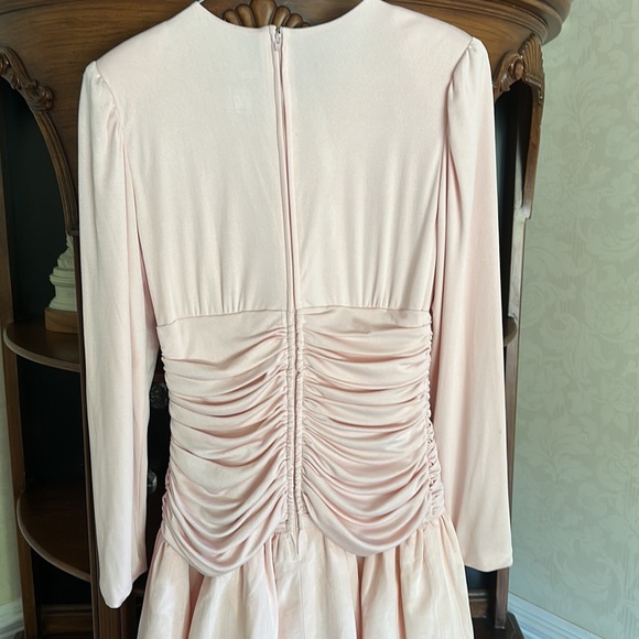 Gorgeous lady M no. Providence RI pink dress with large bow - Picture 7 of 11